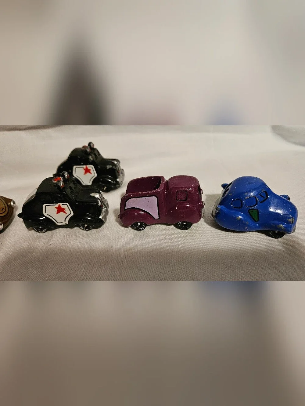 Vintage 1983 Hallmark Road Rovers Diecast Metal Toy Cars Lot Of 7 full set